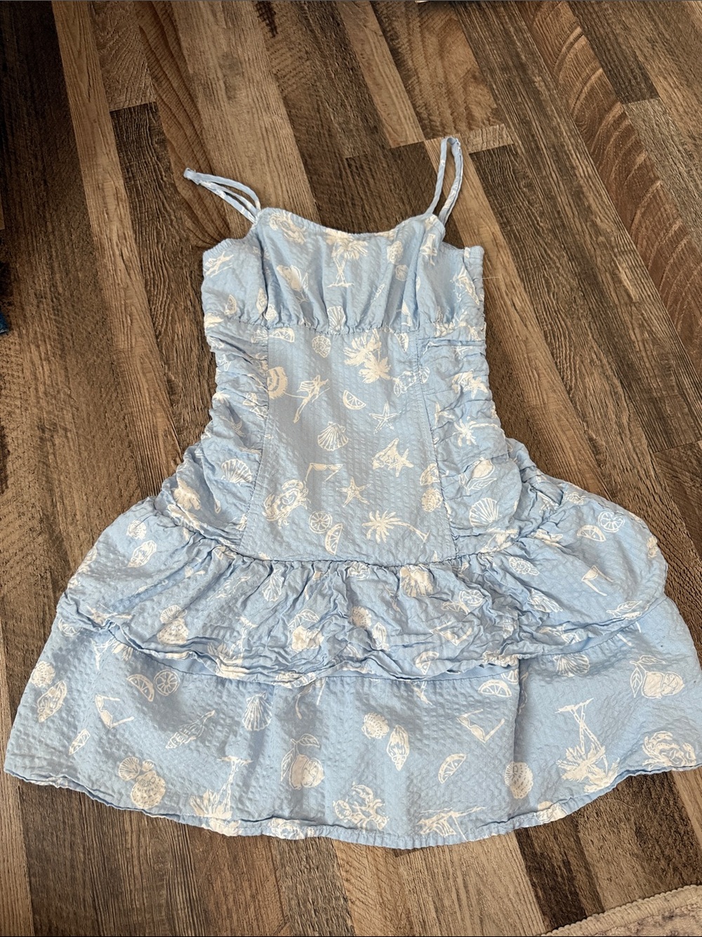 Beach dress girls size 10/12